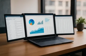 Efficiëntie en flexibiliteit met een triple screen laptop